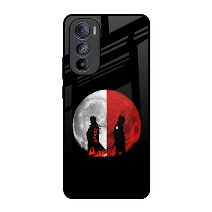 Anime Red Moon Motorola Edge 30 Glass Back Cover Online