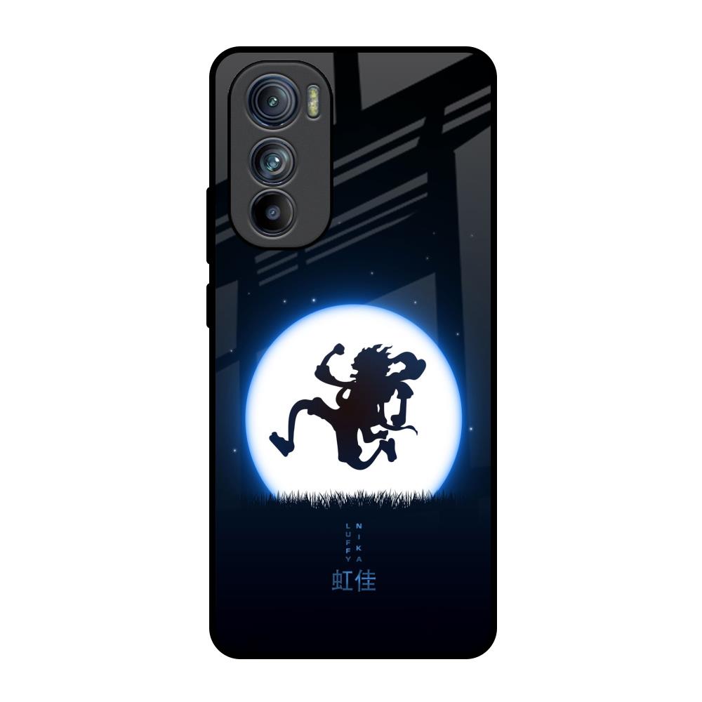 Luffy Nika Motorola Edge 30 Glass Back Cover Online