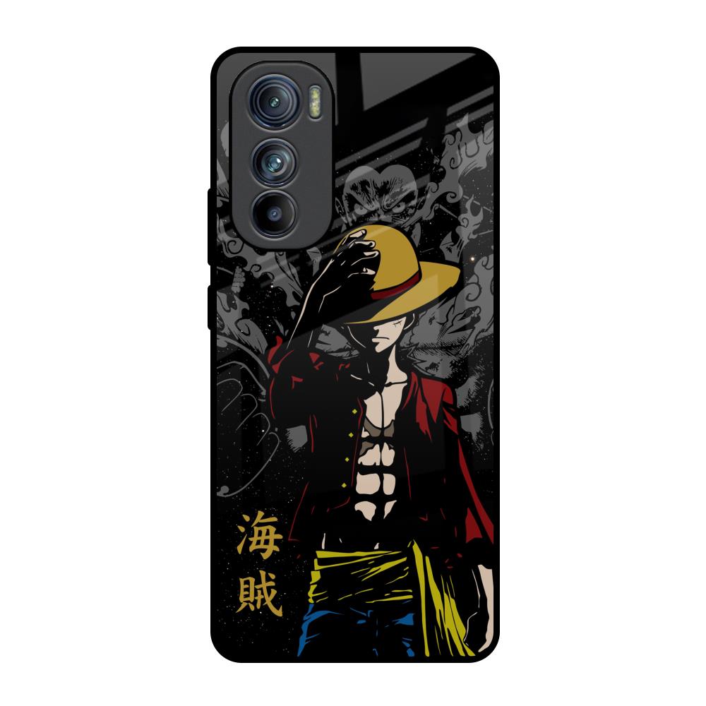 Dark Luffy Motorola Edge 30 Glass Back Cover Online