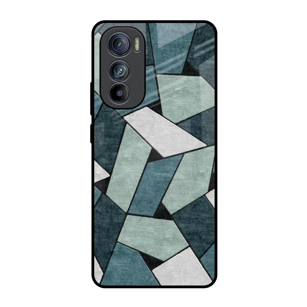 Abstact Tiles Motorola Edge 30 Glass Back Cover Online