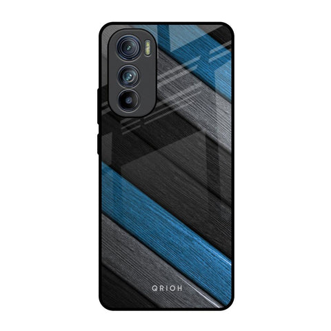 Multicolor Wooden Effect Motorola Edge 30 Glass Back Cover Online