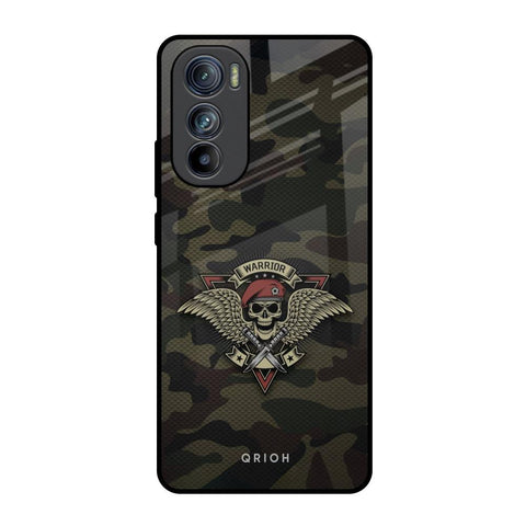 Army Warrior Motorola Edge 30 Glass Back Cover Online