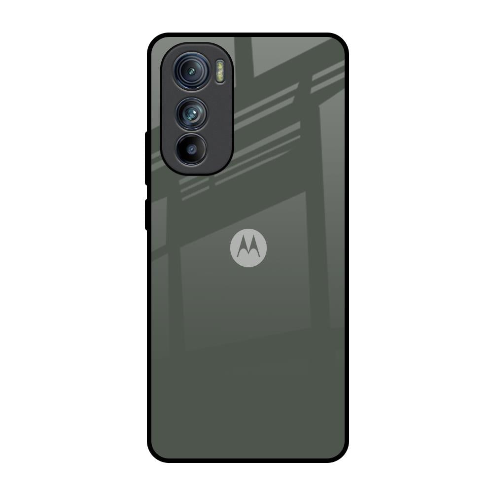 Charcoal Motorola Edge 30  Glass Back Cover Online