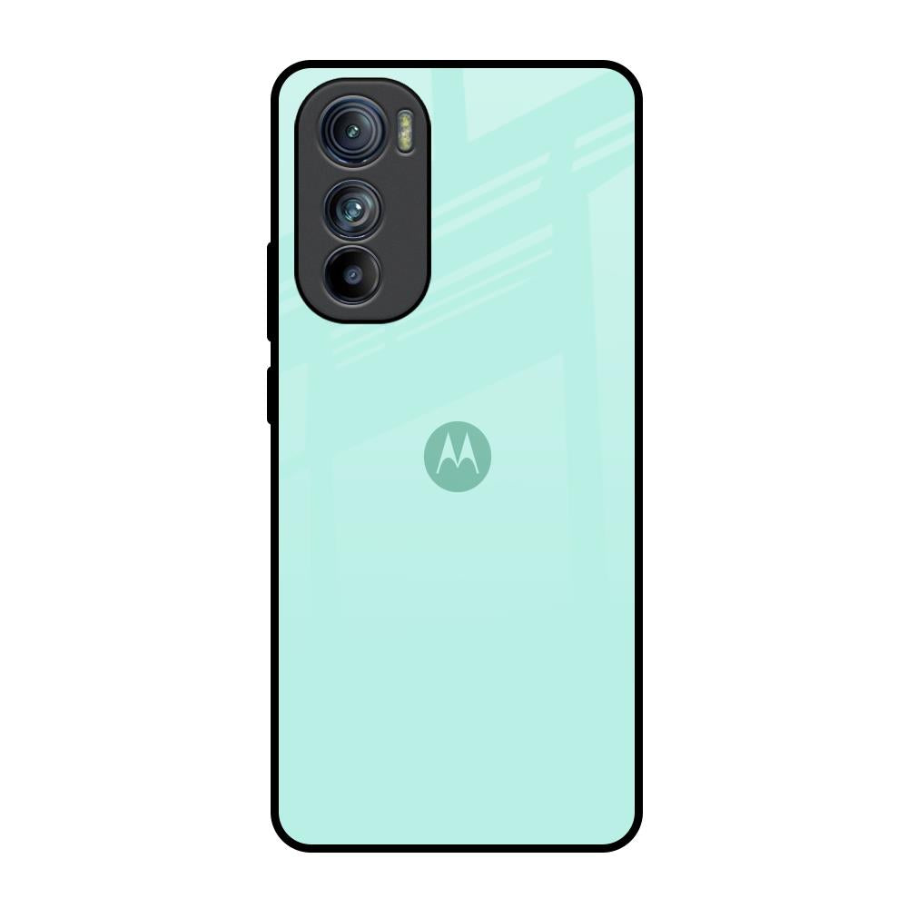Teal Motorola Edge 30  Glass Back Cover Online
