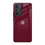 Classic Burgundy Motorola Edge 30  Glass Back Cover Online