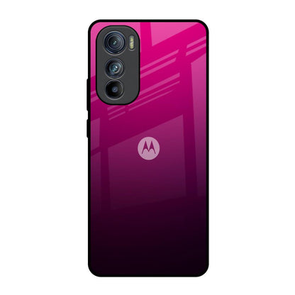 Purple Ombre Pattern Motorola Edge 30  Glass Back Cover Online
