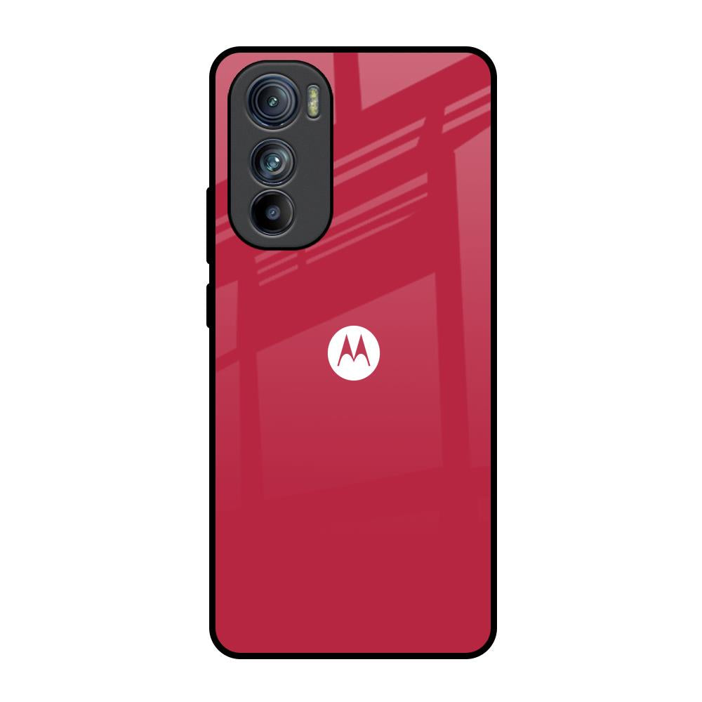 Solo Maroon Motorola Edge 30  Glass Back Cover Online
