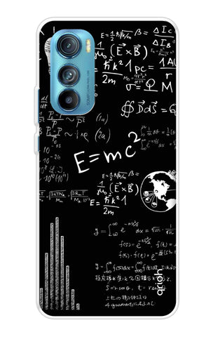 Equation Doodle Motorola Edge 30 Back Cover
