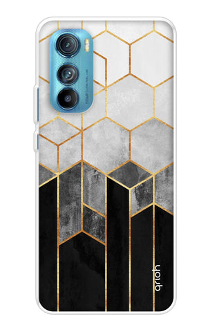 Hexagonal Pattern Motorola Edge 30 Back Cover