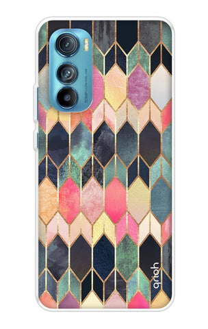 Shimmery Pattern Motorola Edge 30 Back Cover