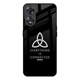 Everything Is Connected Oppo A58 5G Glass Back Cover Online