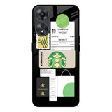 Coffee Latte Oppo A58 5G Glass Back Cover Online