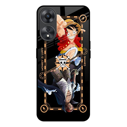 Shanks & Luffy Oppo A58 5G Glass Back Cover Online