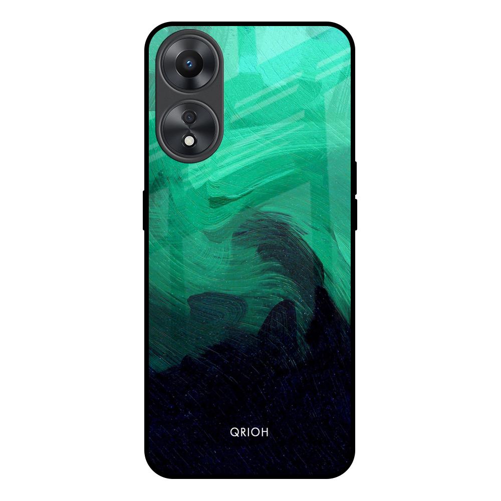 Scarlet Amber Oppo A58 5G Glass Back Cover Online