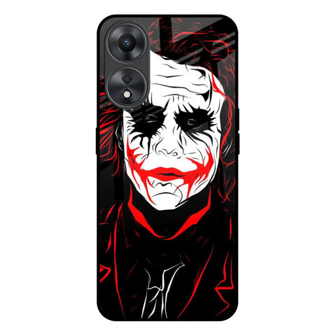 Life In Dark Oppo A58 5G Glass Back Cover Online