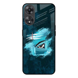 Power Of Trinetra Oppo A58 5G Glass Back Cover Online
