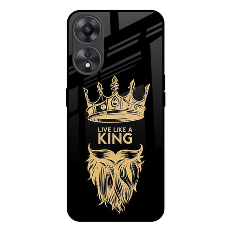 King Life Oppo A58 5G Glass Back Cover Online