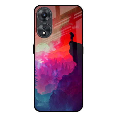 Dream So High Oppo A58 5G Glass Back Cover Online