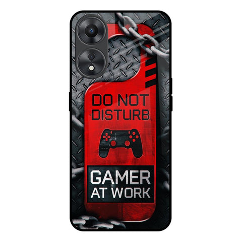 Do No Disturb Oppo A58 5G Glass Back Cover Online