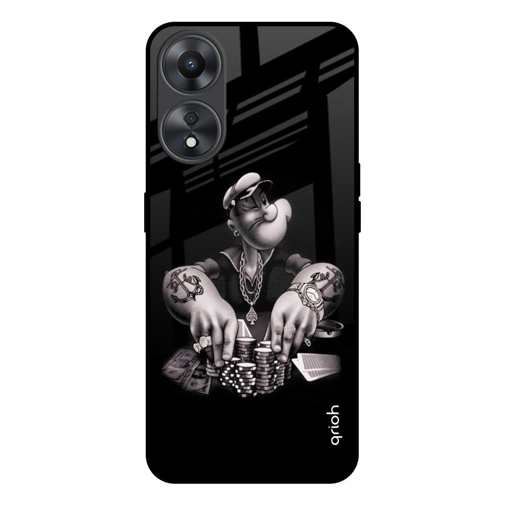 Gambling Problem Oppo A58 5G Glass Back Cover Online