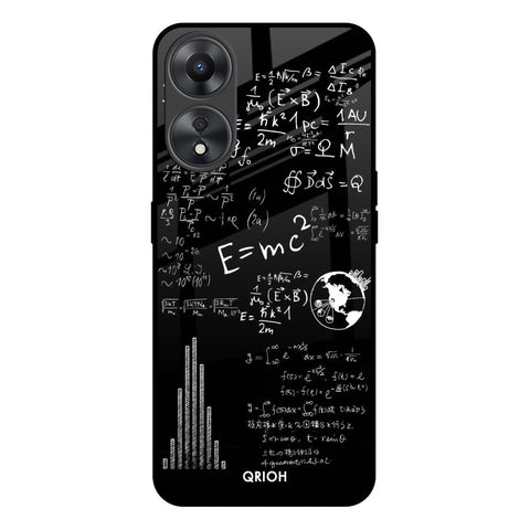 Funny Math Oppo A58 5G Glass Back Cover Online