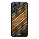 Diagonal Slash Pattern Oppo A58 5G Glass Back Cover Online