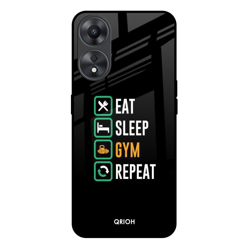Daily Routine Oppo A58 5G Glass Back Cover Online