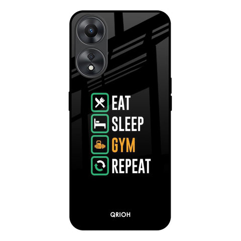 Daily Routine Oppo A58 5G Glass Back Cover Online