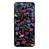 Accept The Mystery Oppo A58 5G Glass Back Cover Online