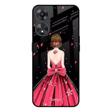 Fashion Princess Oppo A58 5G Glass Back Cover Online