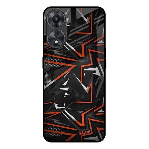 Vector Art Oppo A58 5G Glass Back Cover Online