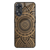 Luxury Mandala Oppo A58 5G Glass Back Cover Online