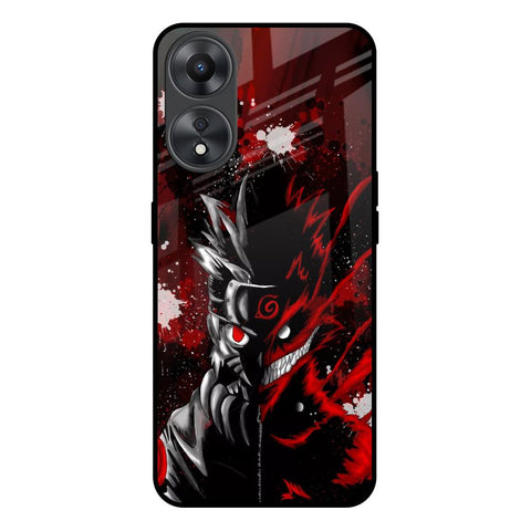 Dark Character Oppo A58 5G Glass Back Cover Online