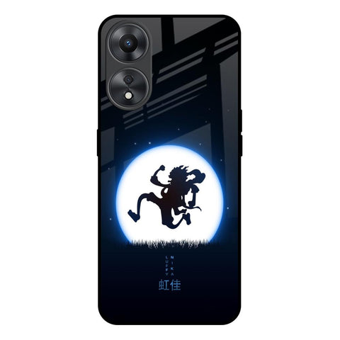 Luffy Nika Oppo A58 5G Glass Back Cover Online