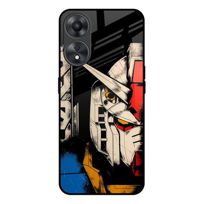 Transformer Art Oppo A58 5G Glass Back Cover Online