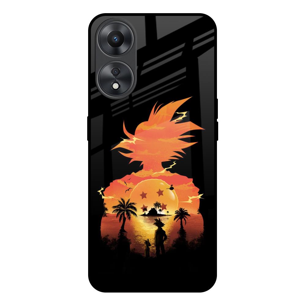 Japanese Paradise Oppo A58 5G Glass Back Cover Online