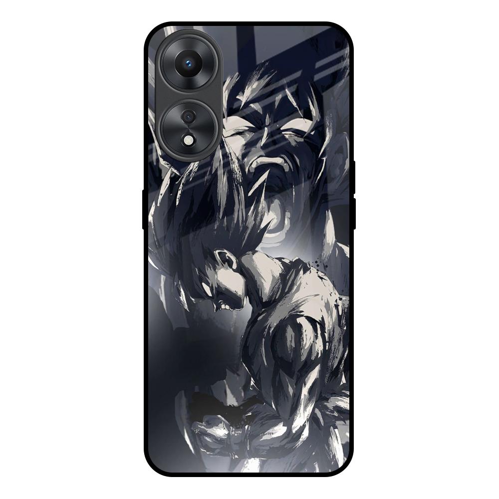 Sketch Art DB Oppo A58 5G Glass Back Cover Online