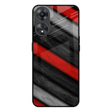 Soft Wooden Texture Oppo A58 5G Glass Back Cover Online