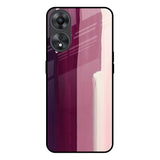 Brush Stroke Art Oppo A58 5G Glass Back Cover Online