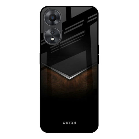 Dark Walnut Oppo A58 5G Glass Back Cover Online