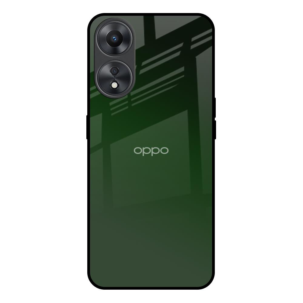 Deep Forest Oppo A58 5G Glass Back Cover Online