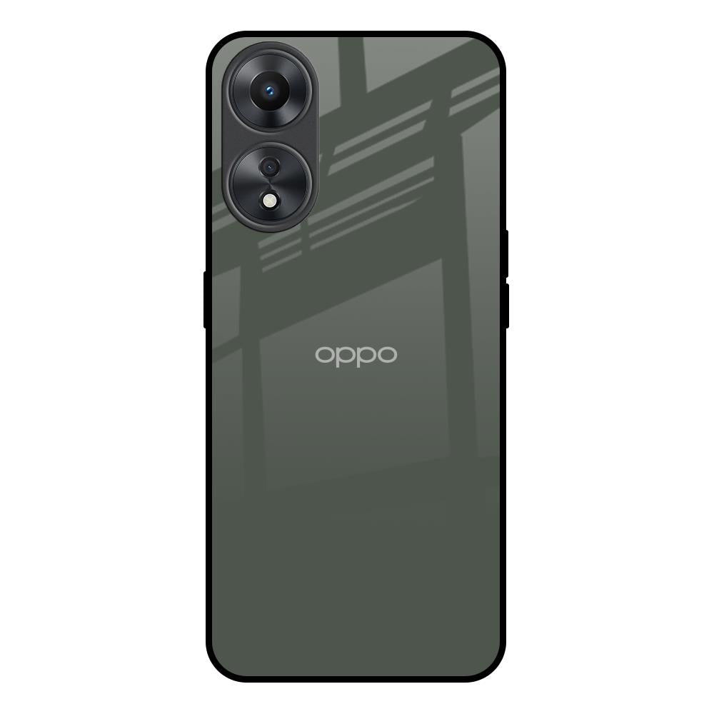 Charcoal Oppo A58 5G Glass Back Cover Online