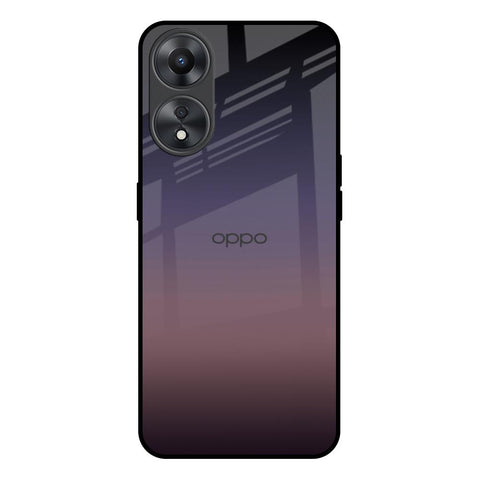 Grey Ombre Oppo A58 5G Glass Back Cover Online