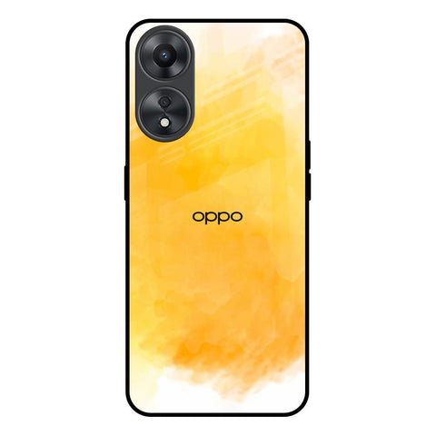 Rustic Orange Oppo A58 5G Glass Back Cover Online