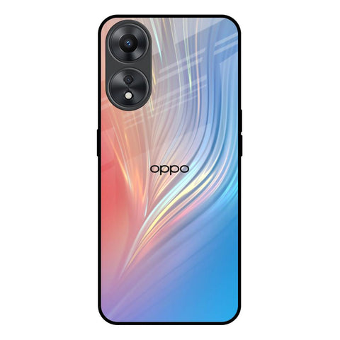 Mystic Aurora Oppo A58 5G Glass Back Cover Online