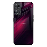 Razor Black Oppo A58 5G Glass Back Cover Online