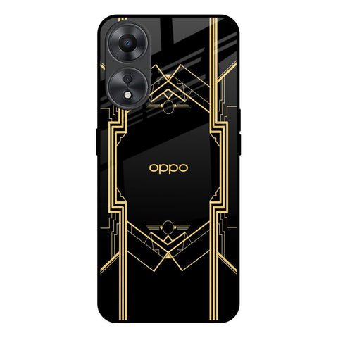 Sacred Logo Oppo A58 5G Glass Back Cover Online