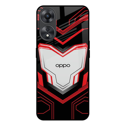 Quantum Suit Oppo A58 5G Glass Back Cover Online