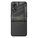 Grey Metallic Glass Oppo A58 5G Glass Back Cover Online