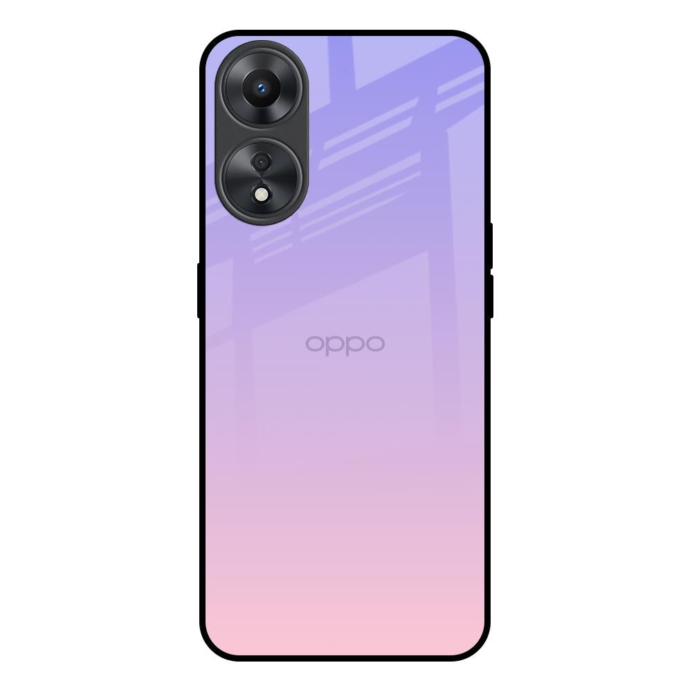 Lavender Gradient Oppo A58 5G Glass Back Cover Online
